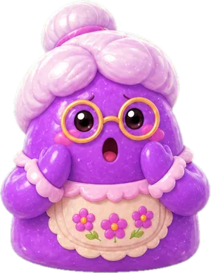 本がなくなってショックを受けるGumdropおばあちゃん